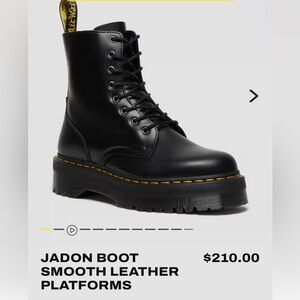 NEW Dr. Martens, Black boot, size 7.5